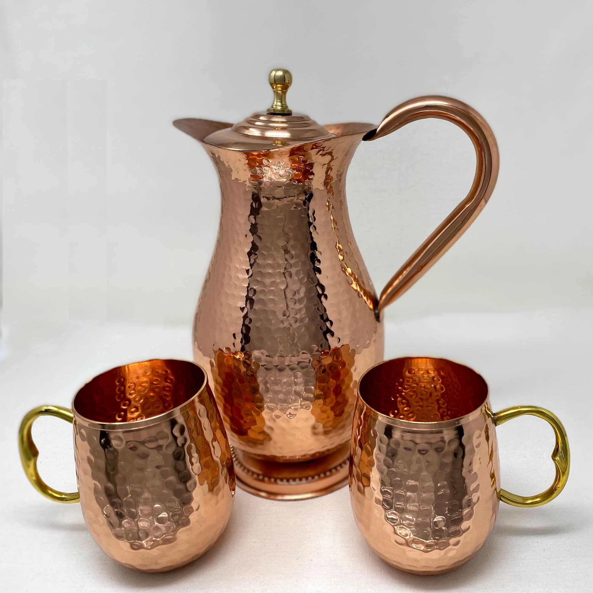 Moscow Mule Hammered Antique Copper Mug - 14 oz